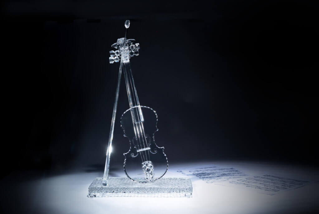 Crystal Violin – Crystal Decanter